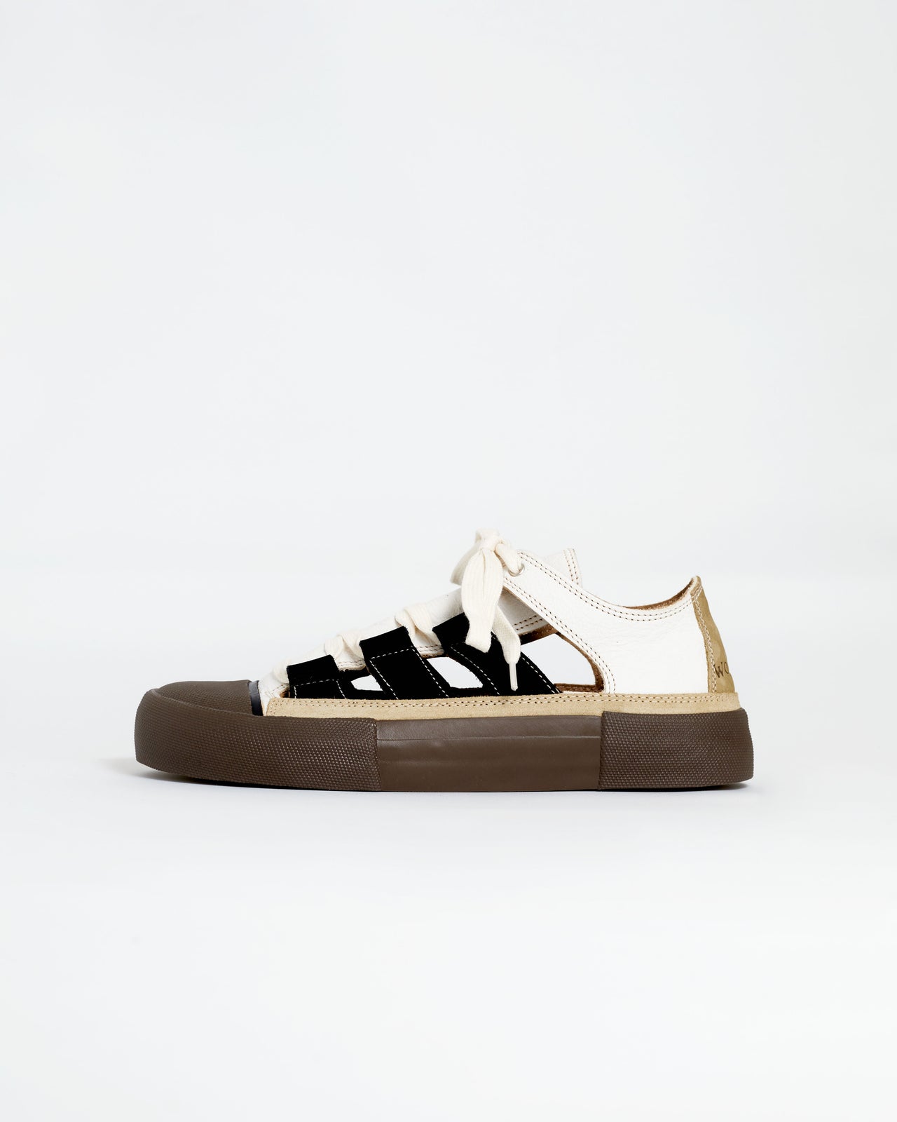 OPEN - WHITE BLACK